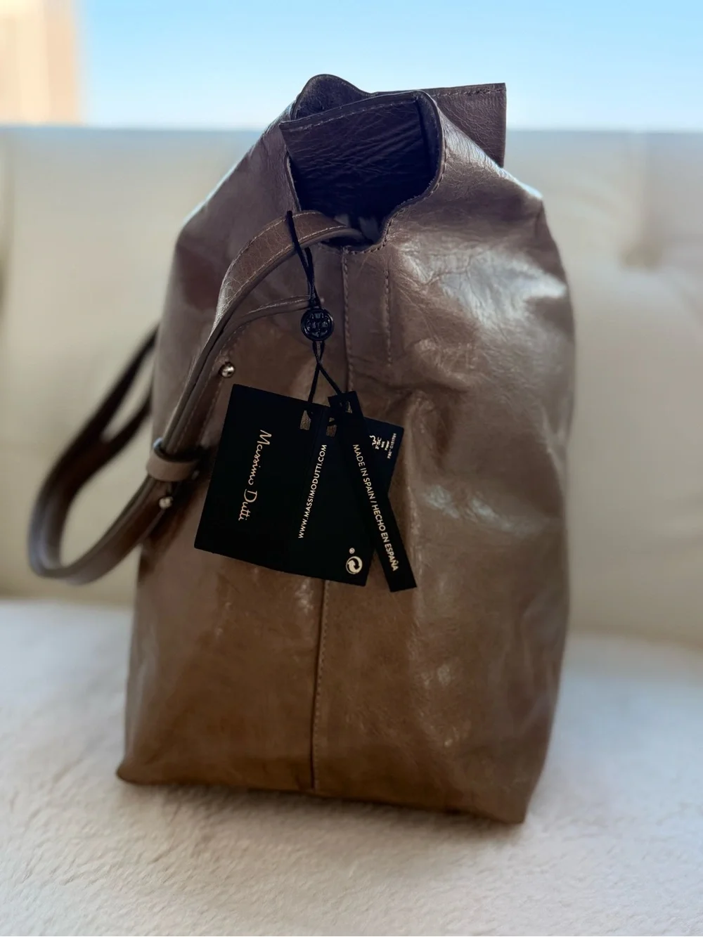 100% Leather bag Made in Spain 🇪🇸
